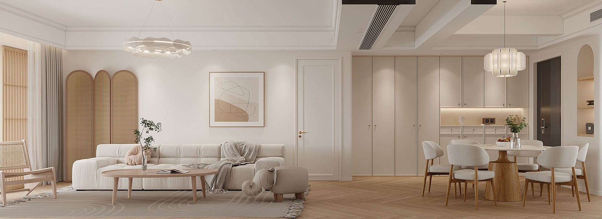 復地東湖國際裝修,大平層裝修